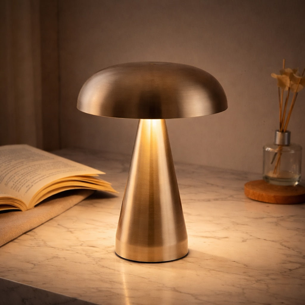 Modern Desk Lamp Adjustable Metal Design LED Touch Control for Workspace and Reading Nook