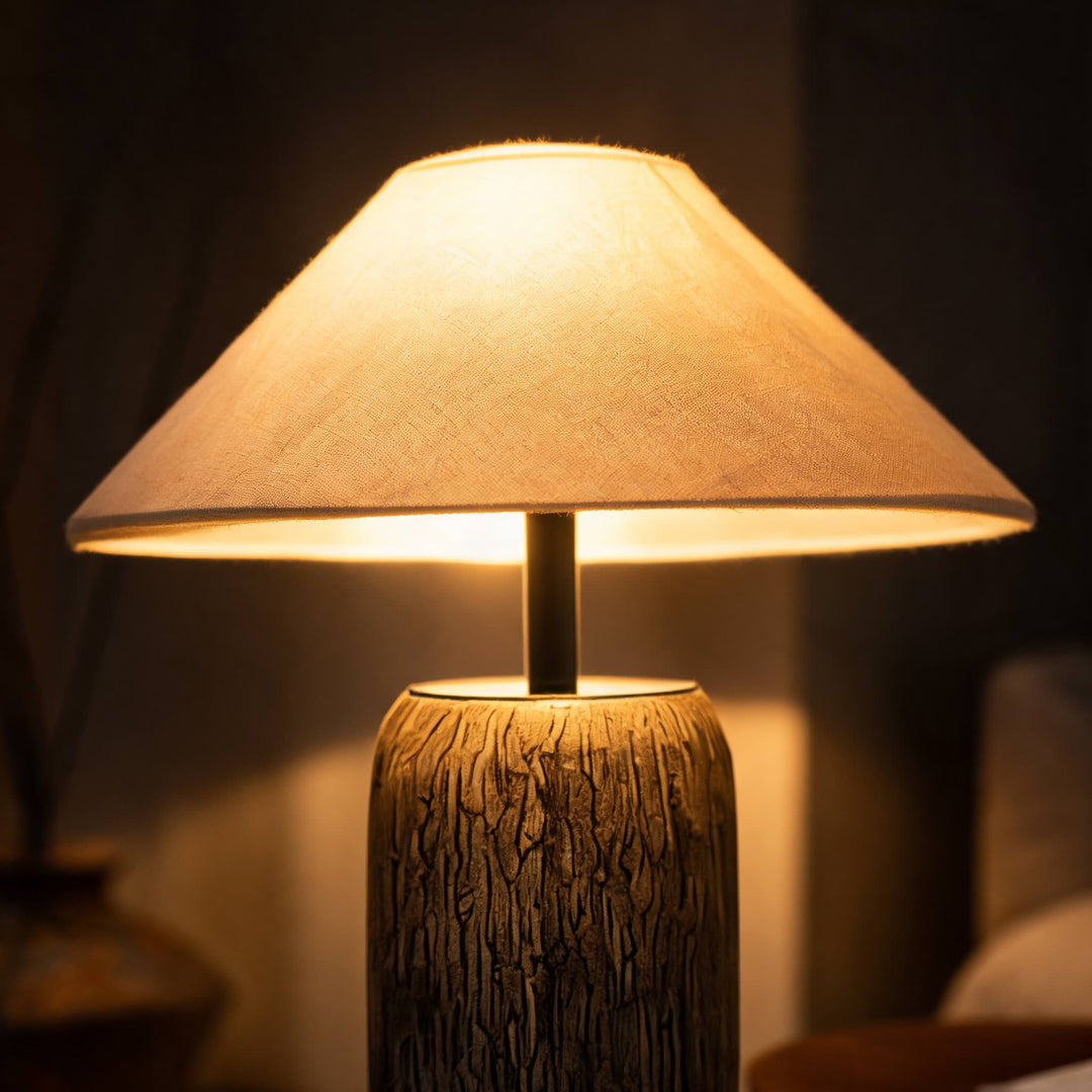 Rustic Floor Lamp with Distressed Finish Adjustable Metal Design for LED and Edison Bulbs