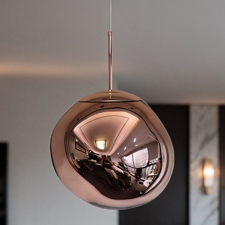 Modern Adjustable Pendant Light Acrylic LED Hanging Fixture for Kitchen and Living Room