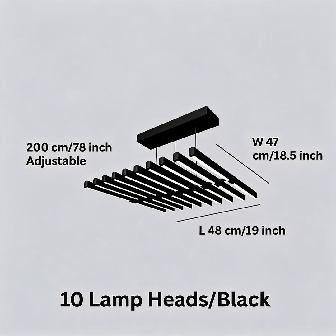 Modern Chandelier Light LED Dimmable Pendant Fixture Metal and Acrylic Human DNA Design
