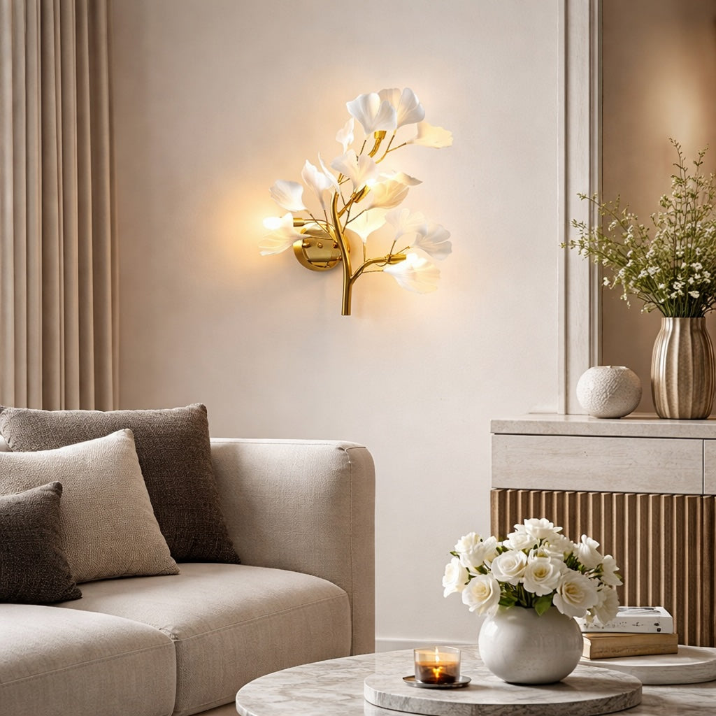 Modern Wall Light Wall Mounted Iron and Acrylic LED Sconce Light Adjustable Color Temperature