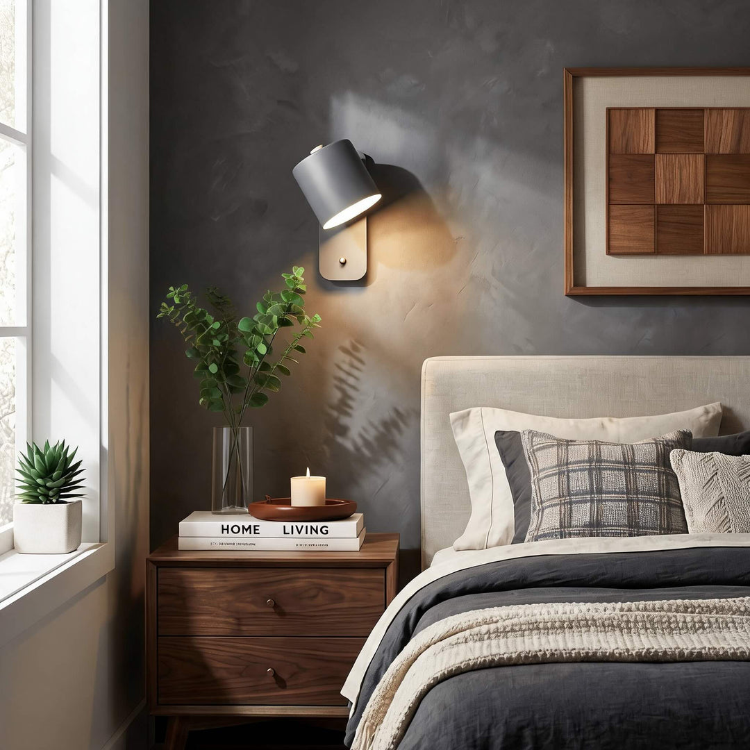 Modern Adjustable Wall Sconce Light Metal LED Wall Lamp for Living Room and Bedroom