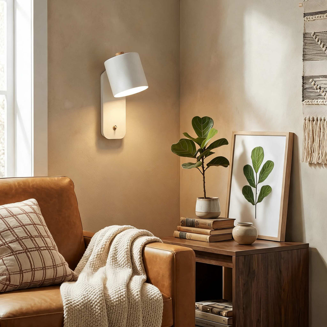 Modern Adjustable Wall Sconce Light Metal LED Wall Lamp for Living Room and Bedroom