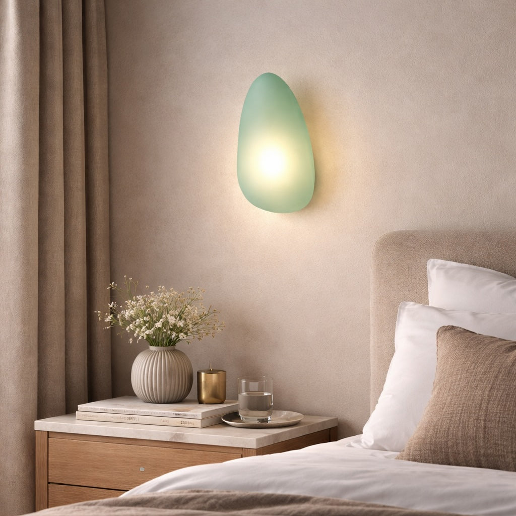 Modern Bubble Glass Wall Light Sconce Adjustable Metal Mount LED Fixture