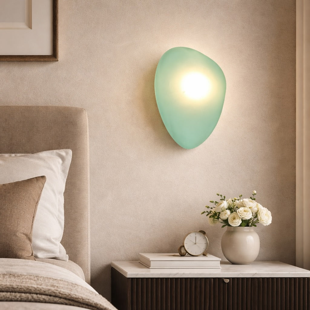 Modern Bubble Glass Wall Light Sconce Adjustable Metal Mount LED Fixture