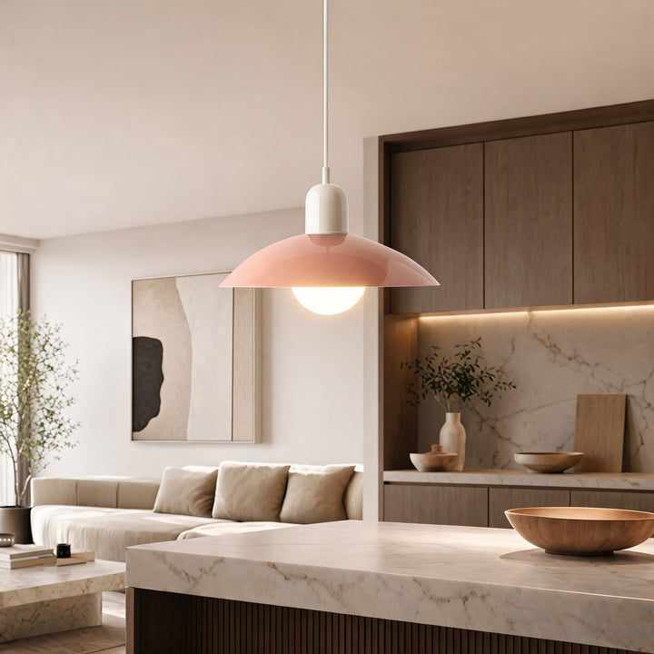 Nordic Modern Pendant Light Adjustable Hanging Iron LED Compatible for Kitchen Island Spaces