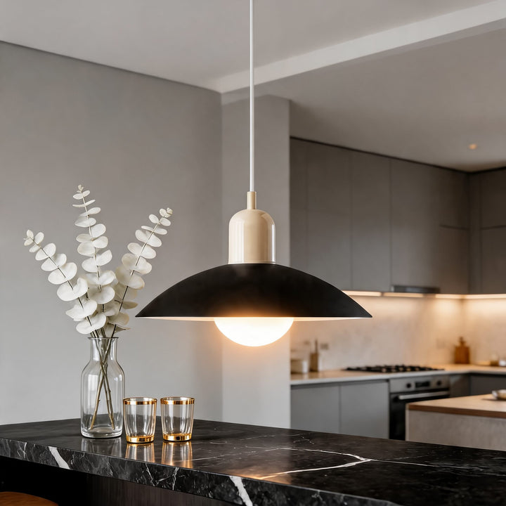 Nordic Modern Pendant Light Adjustable Hanging Iron LED Compatible for Kitchen Island Spaces