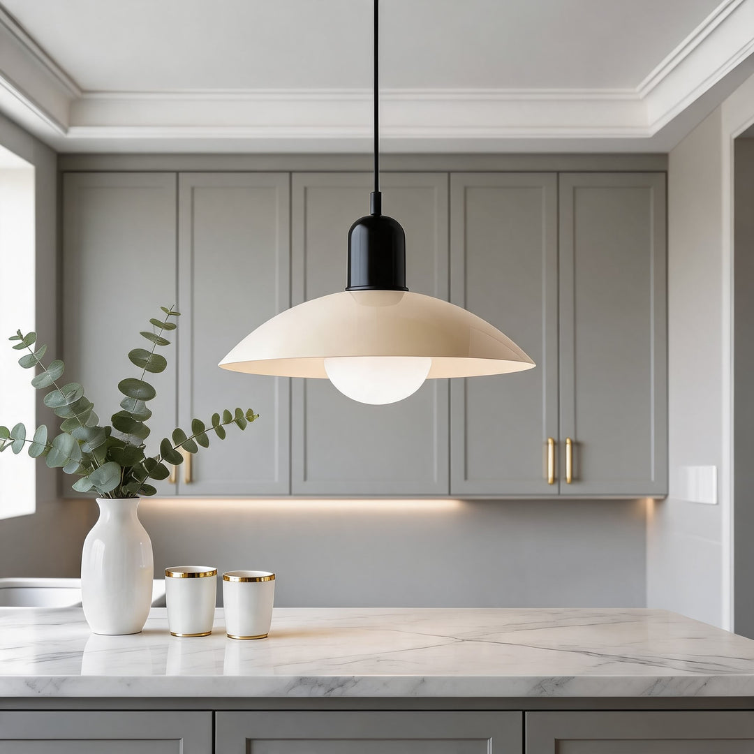 Nordic Modern Pendant Light Adjustable Hanging Iron LED Compatible for Kitchen Island Spaces