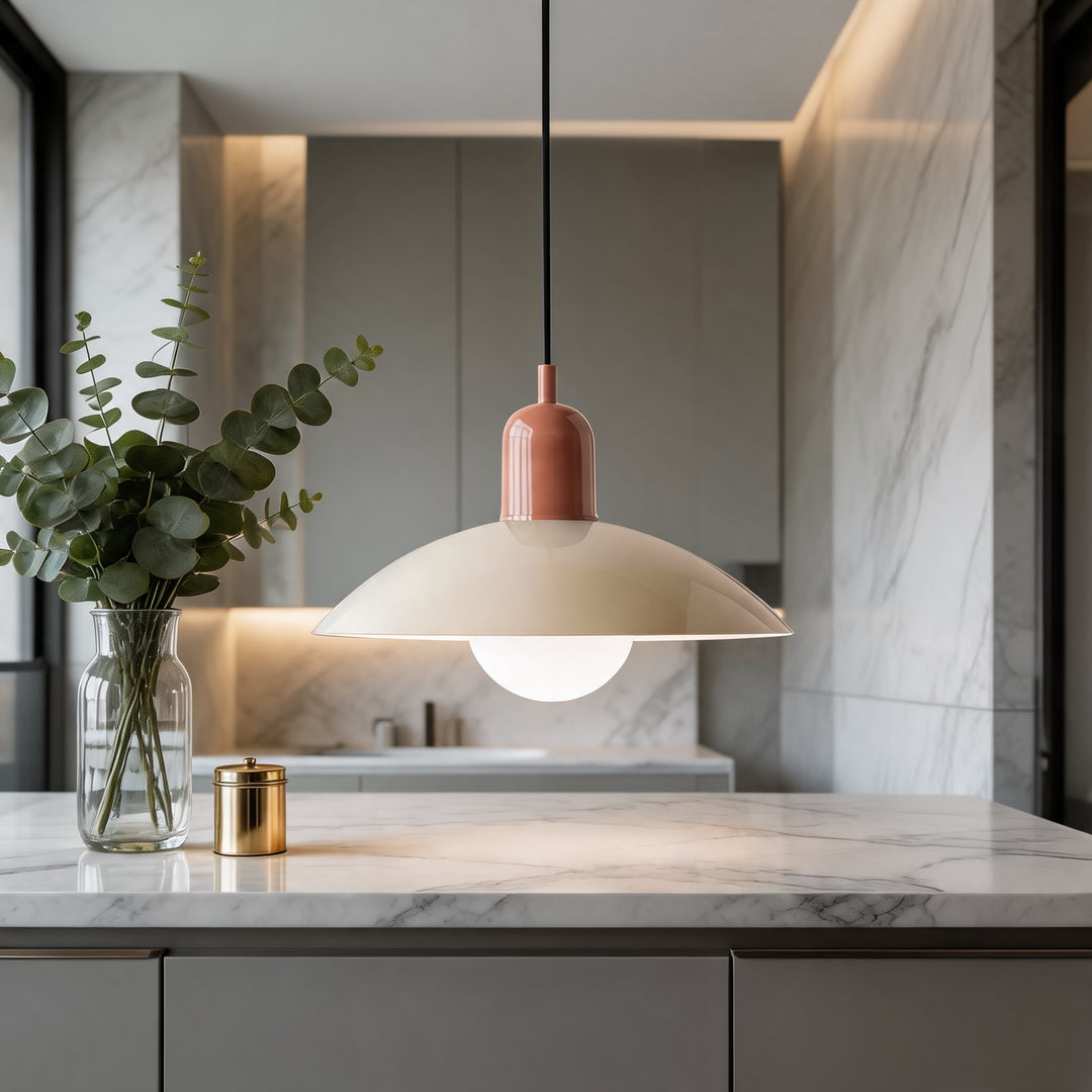 Nordic Modern Pendant Light Adjustable Hanging Iron LED Compatible for Kitchen Island Spaces