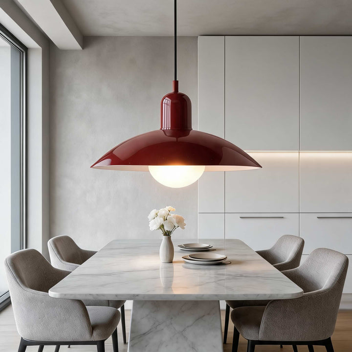 Nordic Modern Pendant Light Adjustable Hanging Iron LED Compatible for Kitchen Island Spaces