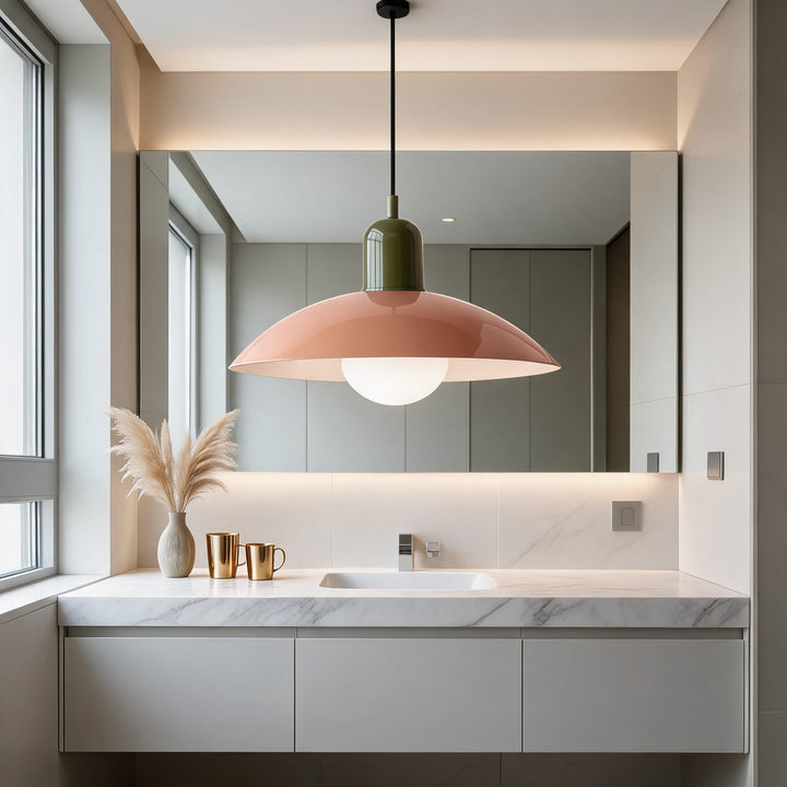 Nordic Modern Pendant Light Adjustable Hanging Iron LED Compatible for Kitchen Island Spaces