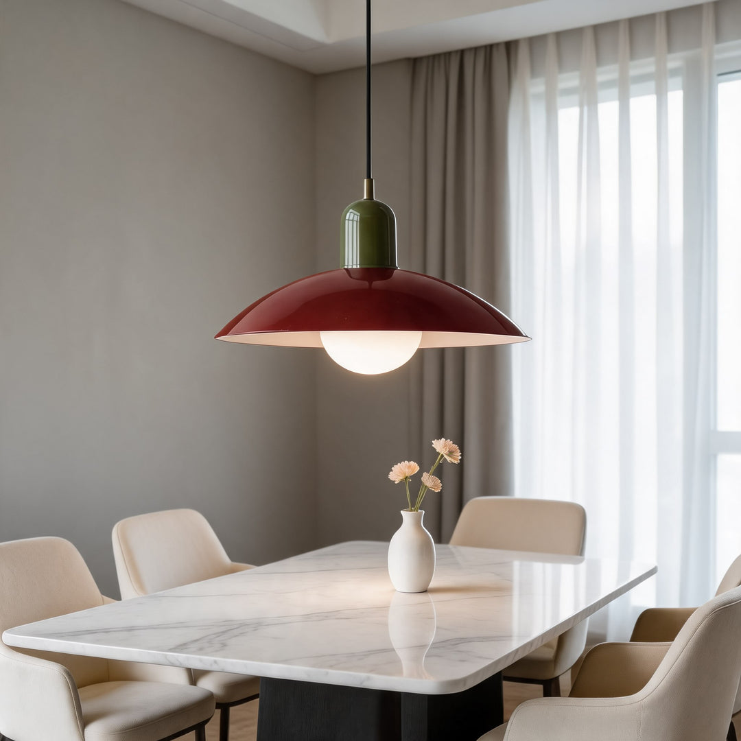 Nordic Modern Pendant Light Adjustable Hanging Iron LED Compatible for Kitchen Island Spaces