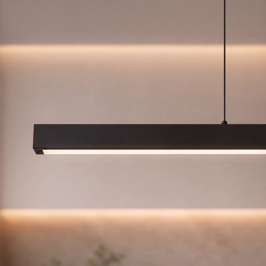 Modern Pendant Lamp Hanging Light Adjustable Metal Glass LED for Kitchen Island Dining Room