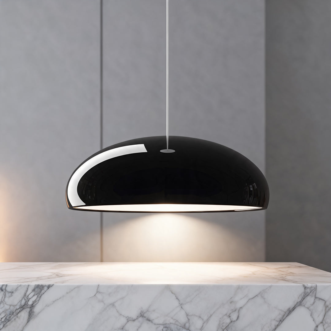 Modern Pendant Lighting Adjustable Hanging Aluminum Dome LED Fixture for Kitchen Island