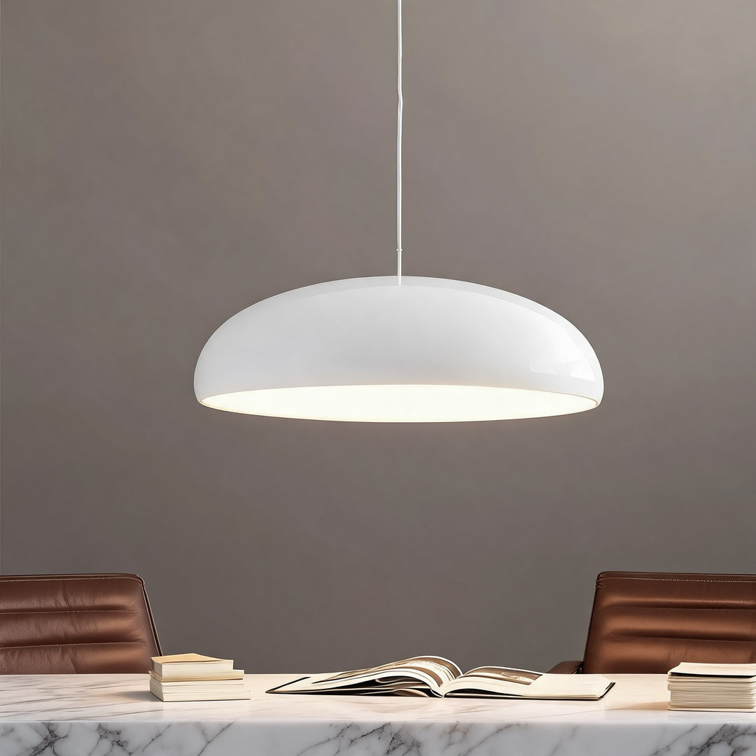 Modern Pendant Lighting Adjustable Hanging Aluminum Dome LED Fixture for Kitchen Island