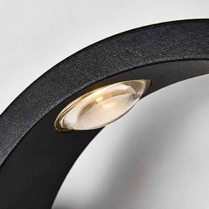 Modern Wave Wall Sconce Up Down Light Die-Cast Aluminum 9W LED Waterproof for Outdoor Use