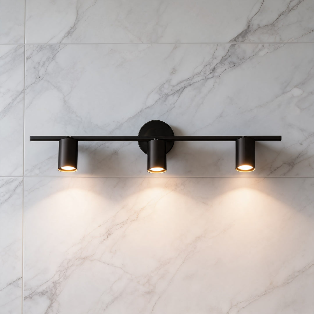 Modern Rotatable Spotlight Wall Light Adjustable Brass Sconce with 350° Head Rotation