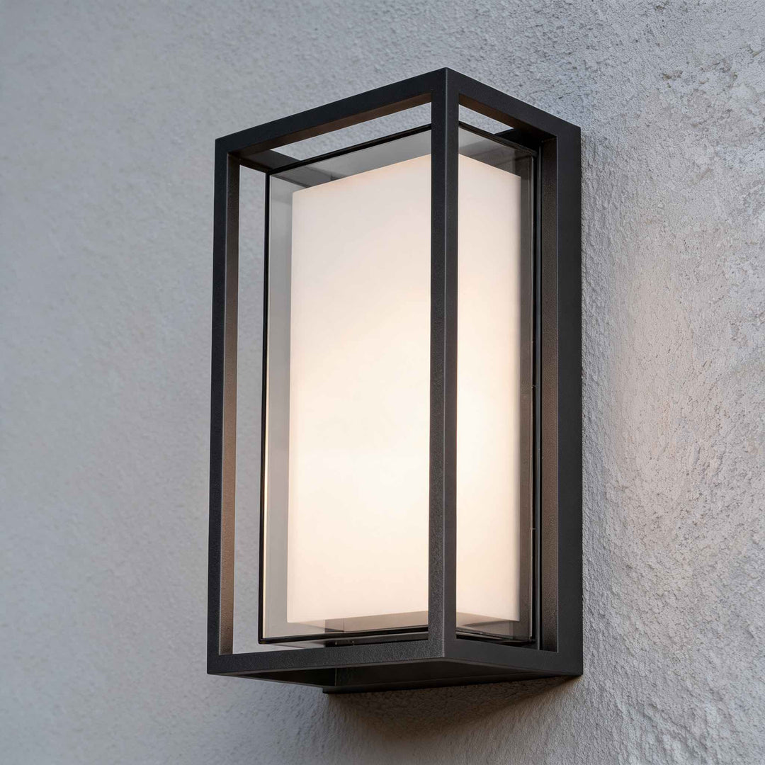 Modern Wall Light LED Sconce Wall Mounted Aluminum with Bubble Glass Core 3000K Warm White