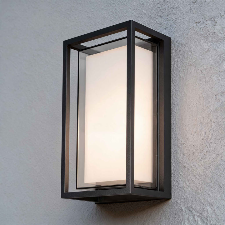 Modern Wall Light LED Sconce Wall Mounted Aluminum with Bubble Glass Core 3000K Warm White