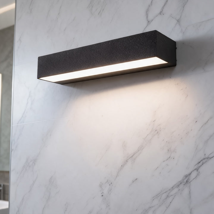 Modern Outdoor Linear Wall Light LED Aluminum Fixture for Architectural Illumination