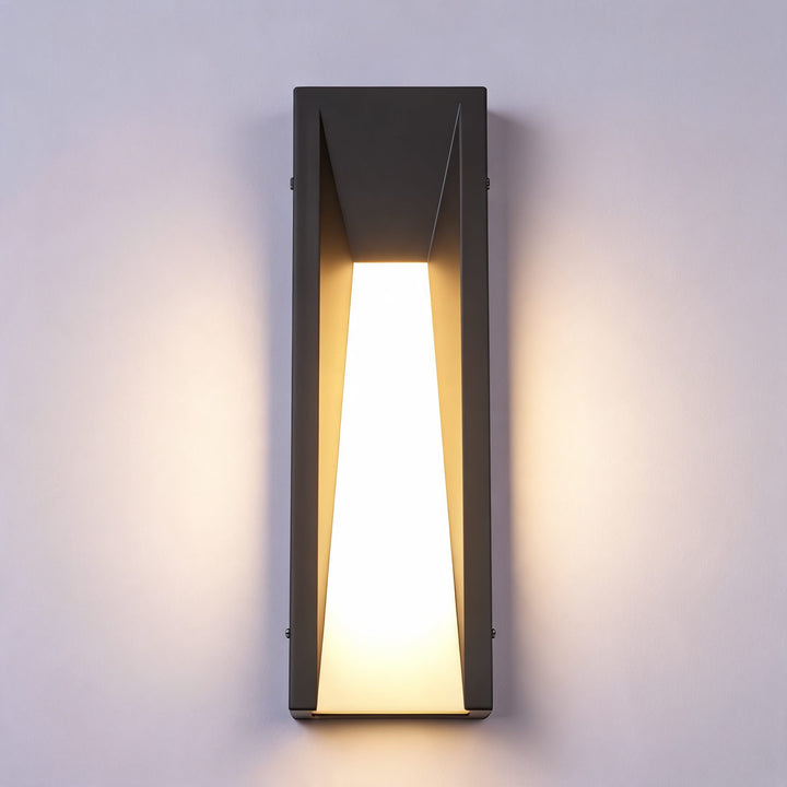 Modern LED Wall Lamp Waterproof Outdoor Adjustable Iron Brushed Nickel Soft Light