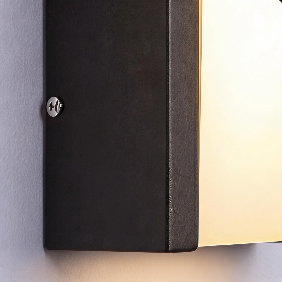 Modern LED Wall Lamp Waterproof Outdoor Adjustable Iron Brushed Nickel Soft Light