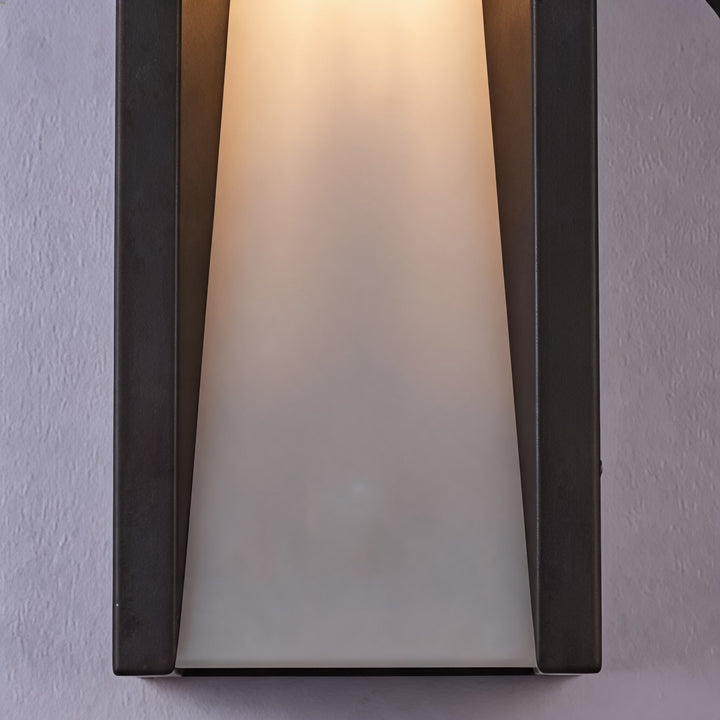Modern LED Wall Lamp Waterproof Outdoor Adjustable Iron Brushed Nickel Soft Light