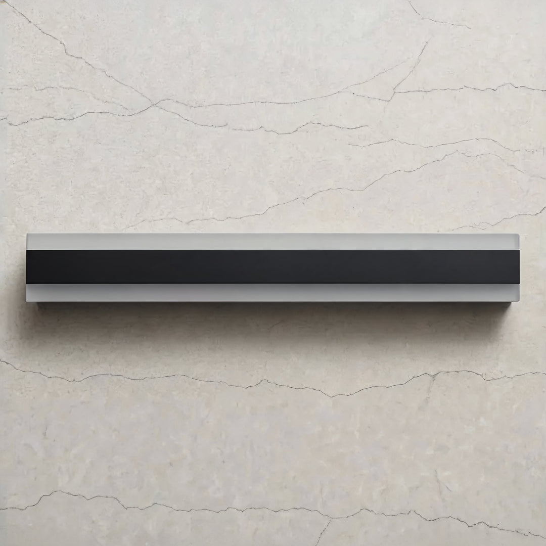 Modern Outdoor LED Wall Light Dimmable Waterproof Aluminum Strip Sconce Adjustable Size