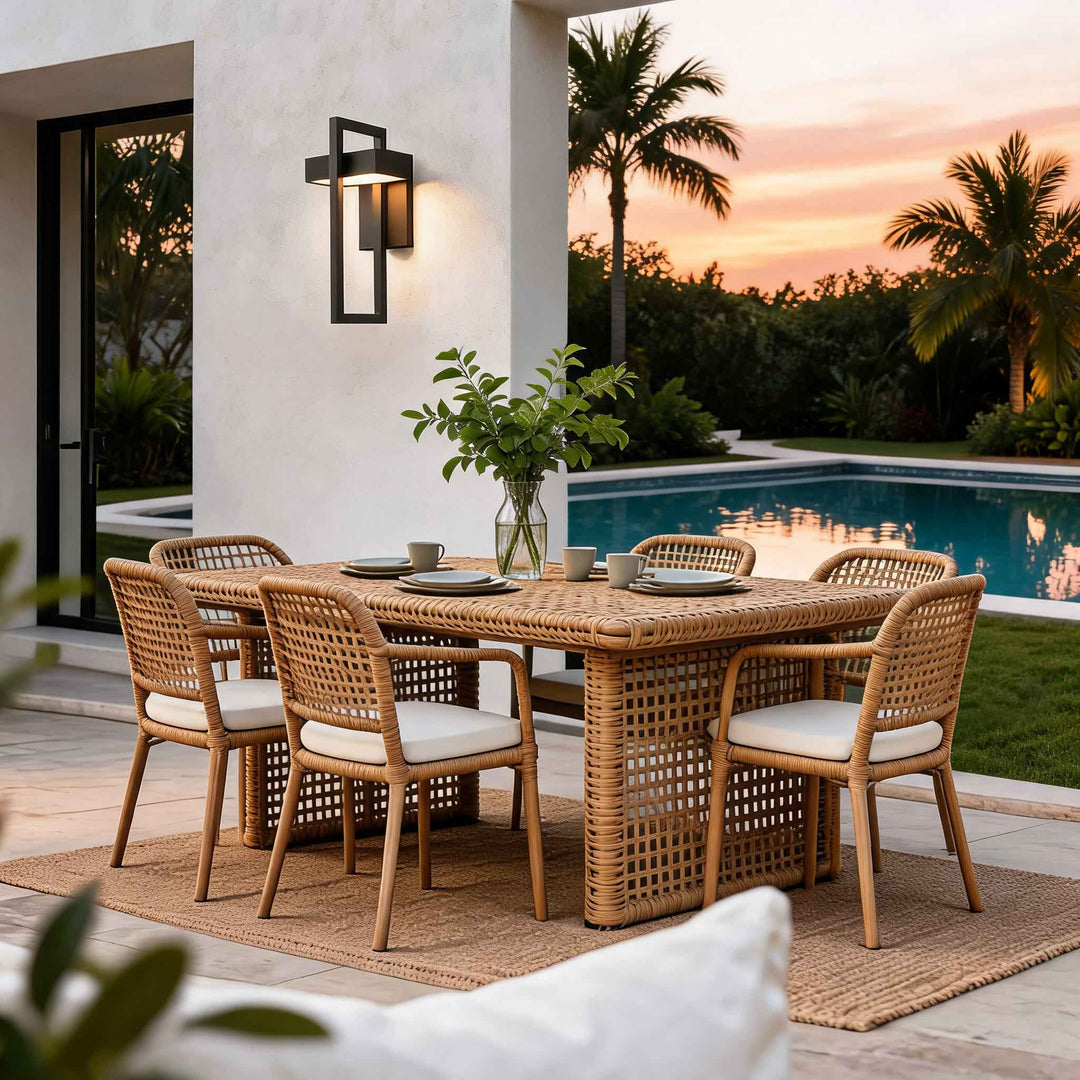 Modern Wall Light Waterproof Stainless Steel Outdoor Fixture with Acrylic Shade IP65 Rated
