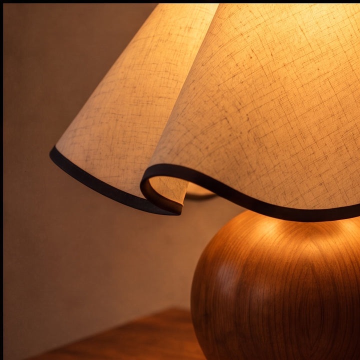 Modern Table Lamp with Adjustable Shade Metal Base LED Compatible for Home Office Lighting