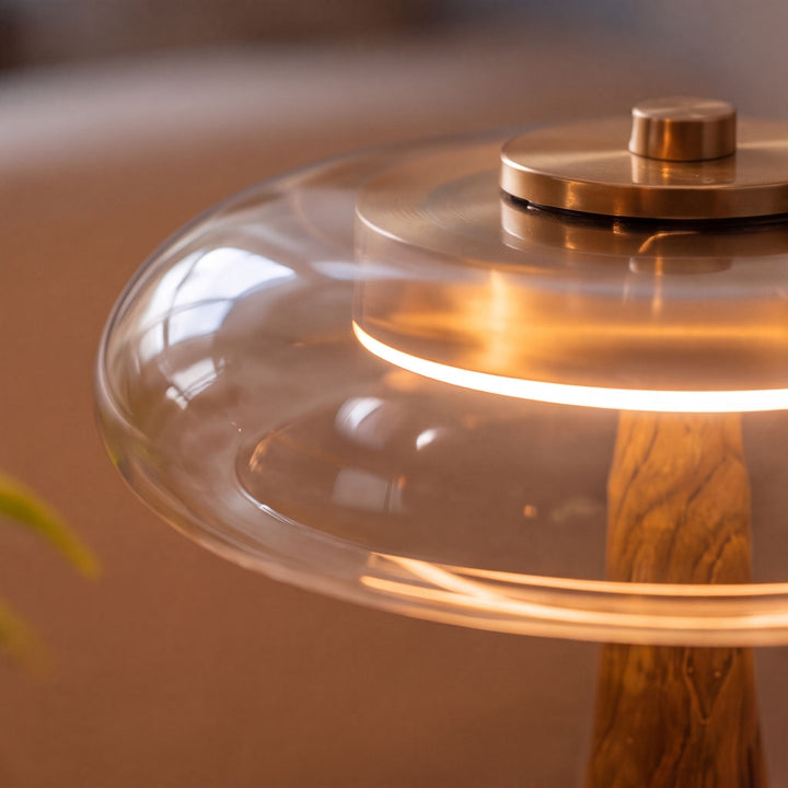 Modern Table Lamp with Adjustable Shade and Metal Base for Home Office and Bedside Lighting