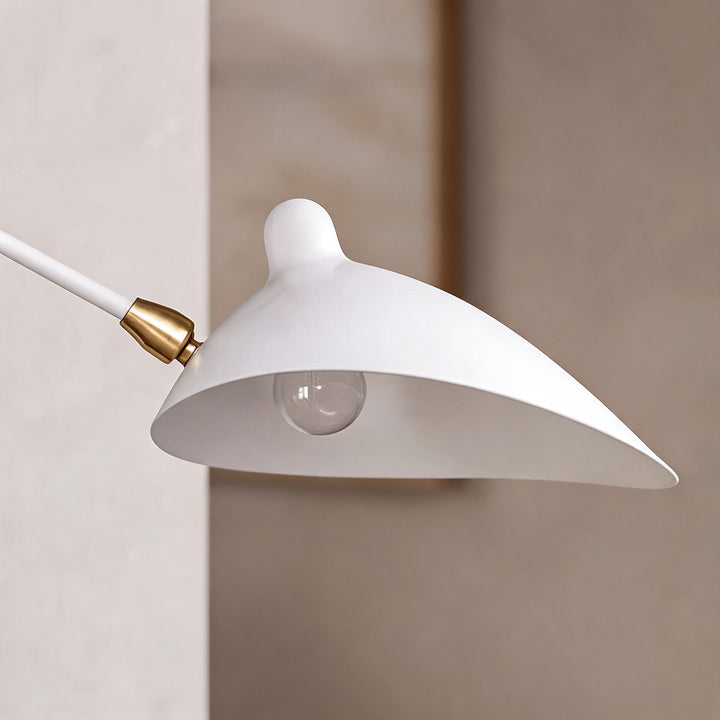 Modern Multi-Arm Wall Sconce Adjustable Metal LED Lighting for Indoor Wall Lights