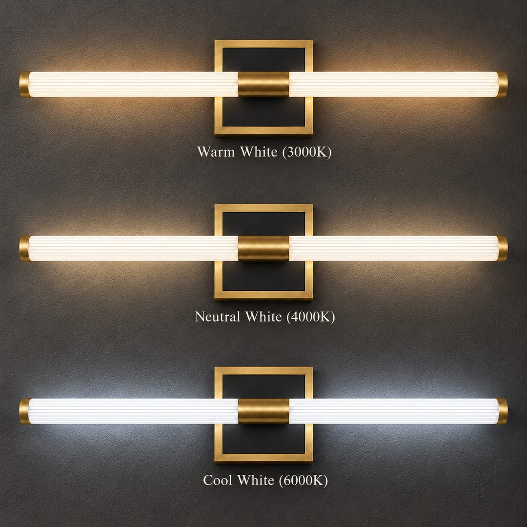 Contemporary Wall Light Wall Mounted Aluminum Iron Acrylic Linear Design Dimmable for Indoor Use
